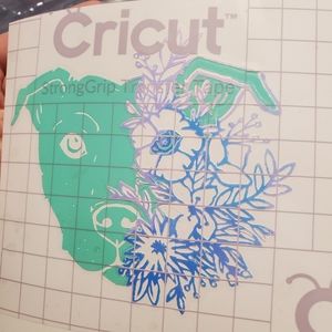 Pitbull vinyl sticker